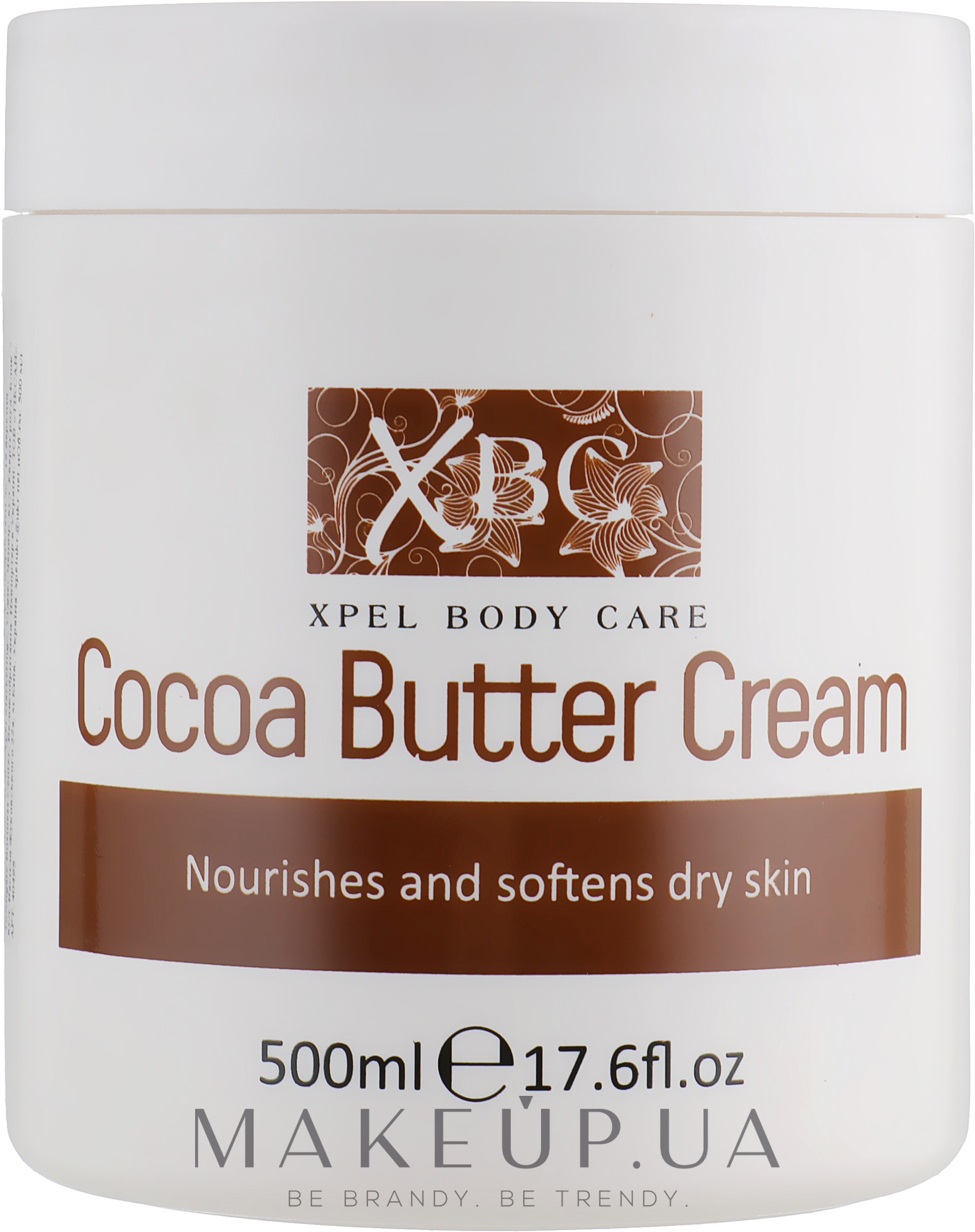 Крем для тіла зволожувальний з маслом какао - Xpel Marketing Ltd Cocoa Butter Cream — фото 500ml