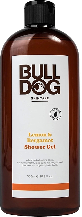 Набор - Bulldog Skincare Original Lemon & Bergamot (sh/gel/500ml + f/cream/150ml) — фото N3
