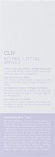 Ліфтинг-концентрат для обличчя з ретинолом - CLIV Retinol Lifting Ampoule — фото N3