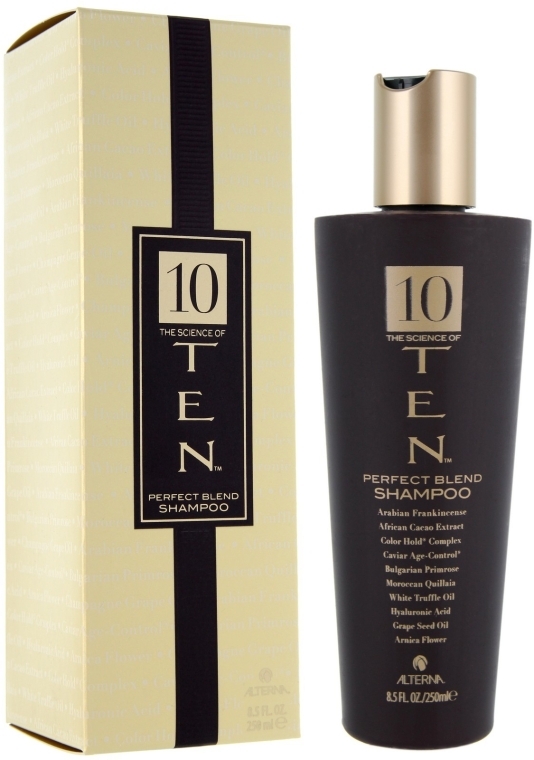 Интенсивный комплексный шампунь для волос - Alterna 10 The Science Of Ten Perfect Blend Shampoo