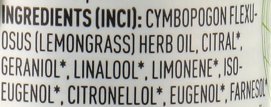 Эфирное масло лемонграсса - Styx Naturcosmetic Essential Oil Lemongrass — фото N2