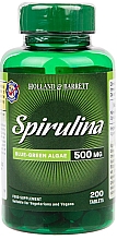 Пищевая добавка "Спирулина", 500 мг - Holland & Barrett Spirulina 500mg — фото N1