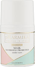 Духи, Парфюмерия, косметика Маска для век, питательная - pHarmika Mask Nourishing Probiotics Under Eyes