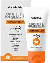 Парфумерія, косметика ПОДАРУНОК! Сонцезахисний крем для обличчя SPF50 + - Averac Solar Facial Sunscreen Cream SPF50+