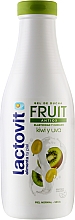 Гель для душу "Ківі і виноград" - Lactovit Fruit Antiox Shower Gel — фото N1