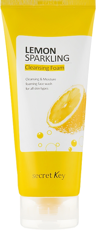 Пінка у екстрактом лимона для вмивання  - Secret Key Lemon Sparkling Cleansing Foam — фото N2