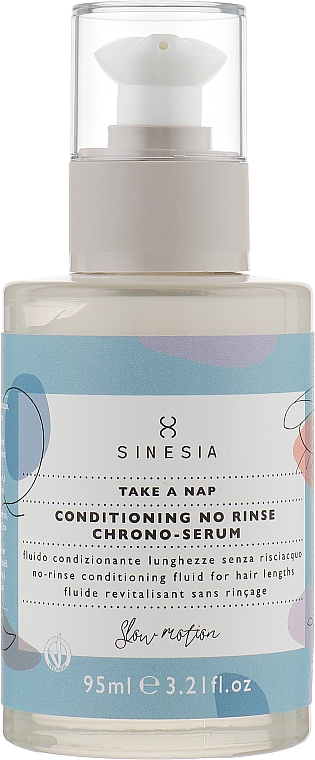 Кондиционирующий несмываемый хроно-серум для волос - Sinesia Take a Nap Conditioning No Rinse Chrono-Serum — фото N1