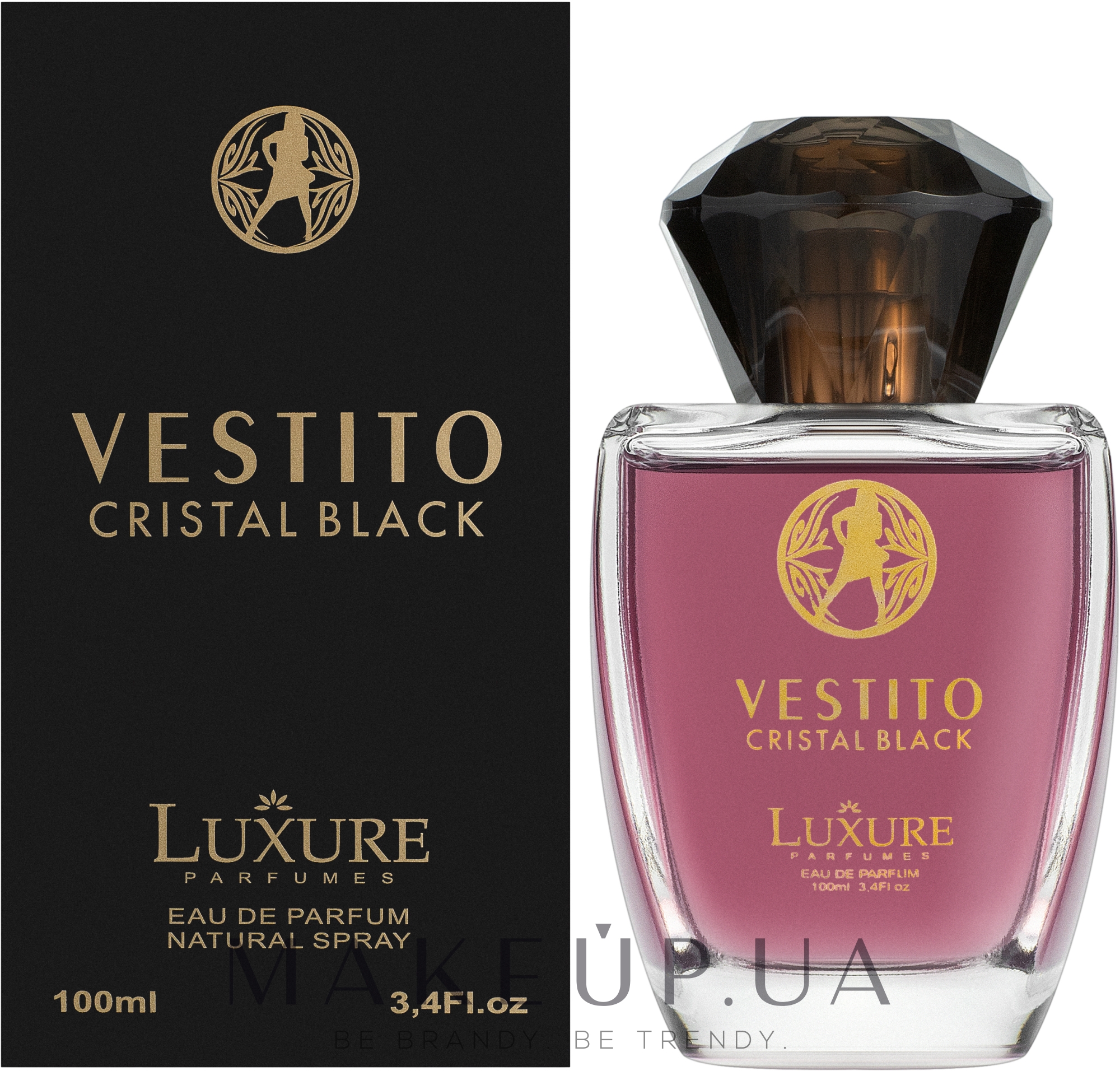 Luxury Parfum Vestito Cristal Black - Парфумована вода — фото 100ml