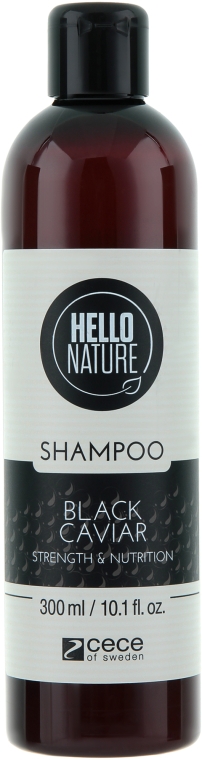 Шампунь для волос "Черная икра" - Cece of Sweden Hello Nature Shampoo