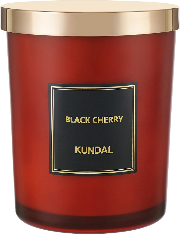Аромасвеча "Black Cherry" - Kundal Perfume Natural Soy 
