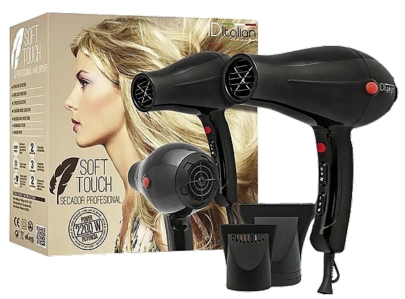 Фен для волос - Iditalian Professional Hair Soft Touch 2200W — фото N1