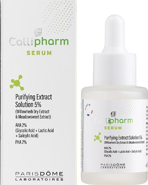 Очищающая сыворотка для лица - Callipharm Serum Purifying Extract Solution 5% — фото N1