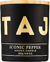 Духи, Парфюмерия, косметика Ароматическая свеча "Iconic Pepper" - Taj Max Aroma Candle