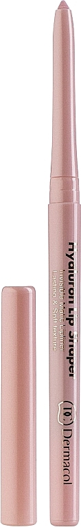 Контурний олівець для губ прозорий із гіалуроновою кислотою - Dermacol Hyaluronic Lip Contour — фото N2
