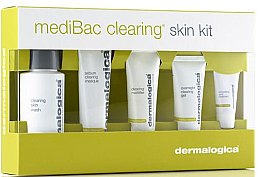 Духи, Парфюмерия, косметика Набор - Dermalogica Medibac Clearing Kit (mask/22ml + cr/3ml + gel/15ml + gel/15ml + gel/50ml)