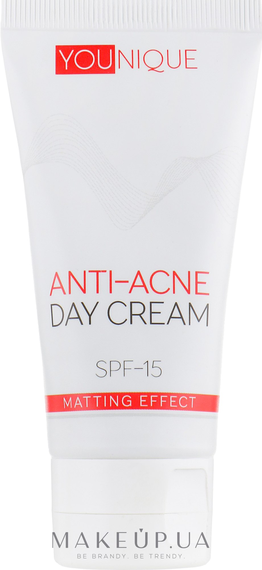 Денний крем антиакне "Матувальний ефект" - J'erelia YoUnique Anti-Acne Day Cream SPF 15 — фото 50ml