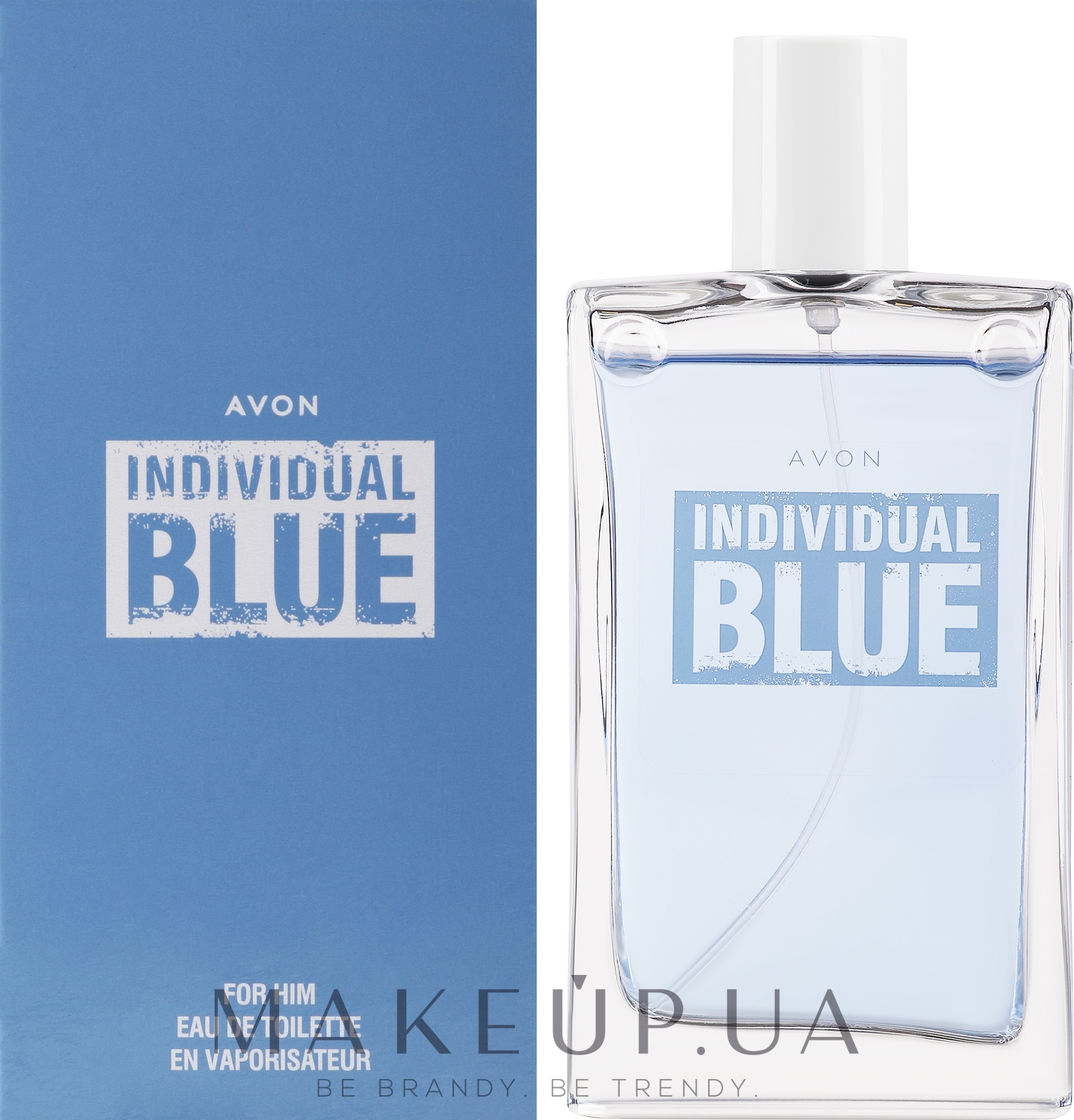 Avon Individual Blue For Him - Туалетна вода — фото 100ml