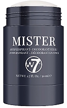 Дезодорант-стик-антиперспирант - W7 Mister Antiperspirant Deodorant Stick — фото N2