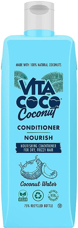 Кондиционер для волос с кокосом "Питательный" - Vita Coco Nourish Coconut Water Conditioner — фото N1