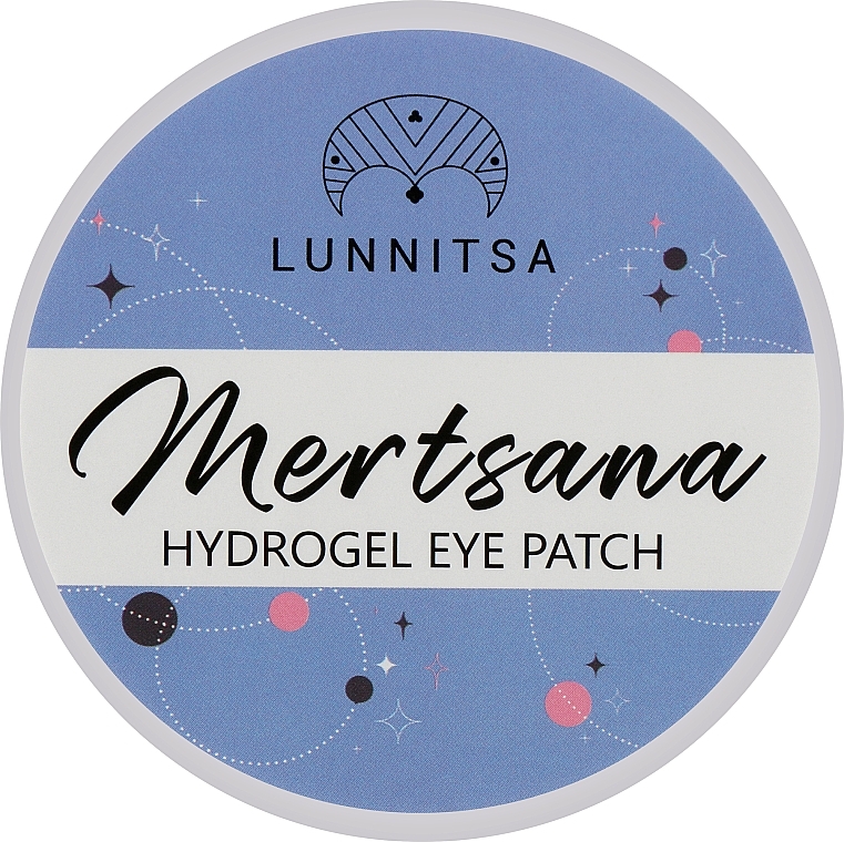 Гидрогелевые патчи под глаза с центеллой - Lunnitsa Mertsana Hydrogel Eye Patch — фото N1