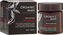 Парфумерія, косметика Відновлювальна сироватка для очей - Organic Life Dermocosmetics Man