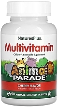 Духи, Парфюмерия, косметика Мультивитамины для детей, вкус вишни - NaturesPlus Animal Parade Multivitamin Children’s Chewables