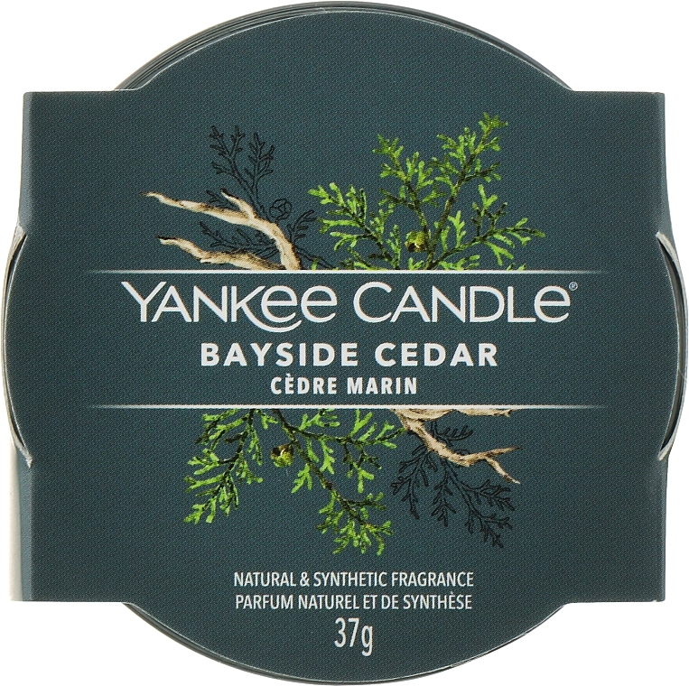 Ароматична свічка в склянці - Yankee Candle Bayside Cedar (міні) — фото N2