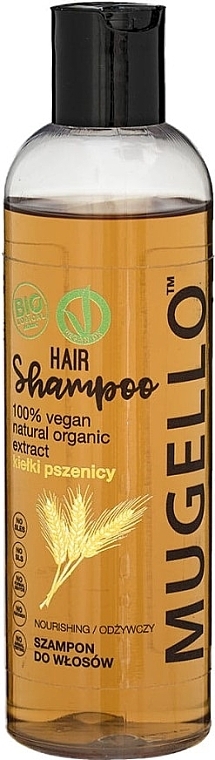Органічний шампунь для волосся з паростками пшениці - Officina Del Mugello Wheat Germ Hair Shampoo — фото N1