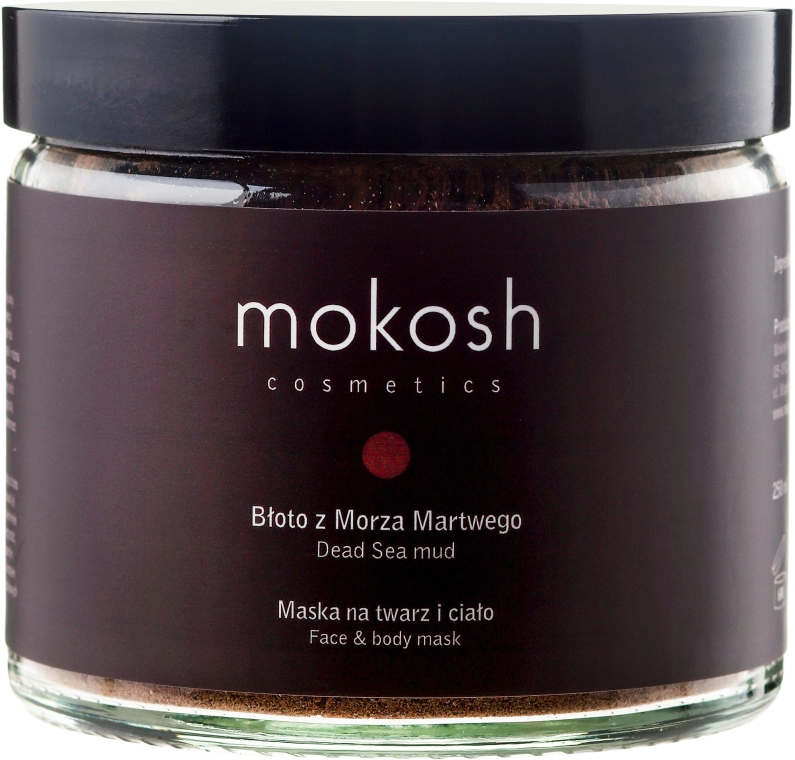 Маска для обличчя і тіла "Грязь Мертвого моря" - Mokosh Cosmetics Dead Sea Mud Face and Body Mask — фото N2