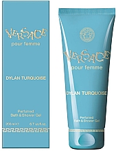 Versace Dylan Turquoise Bath & Shower Gel - Гель для душу — фото N1
