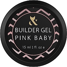 Духи, Парфюмерия, косметика Моделирующий гель - F.O.X Builder Gel Pink Baby