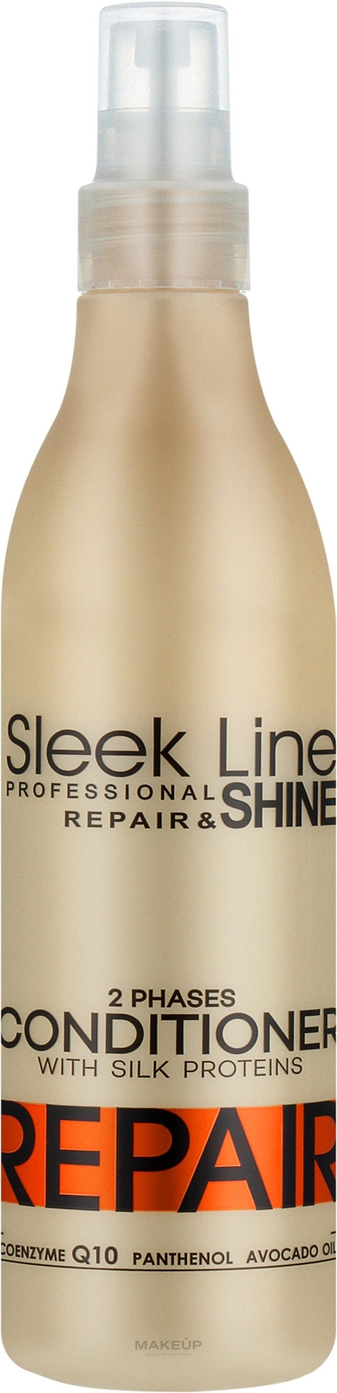 Двофазний кондиціонер для волосся - Stapiz Sleek Line Repair 2 Phases Conditioner — фото 300ml