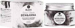 Парфумерія, косметика Зубний порошок з активованим вугіллям - Ben & Anna Activated Charcoal Toothpowder Black