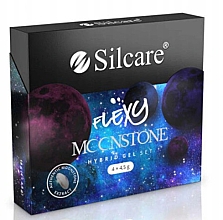 Духи, Парфюмерия, косметика Набор - Silcare Flexy Moonstone Hybrid Gel Set (nail/polish/4x4.5g)