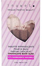 Парфумерія, косметика Шипучі таблетки для ванн «Шоколад» - Inuwet Tablette Bath Bomb Chocolate