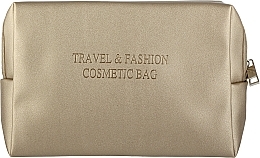 Духи, Парфюмерия, косметика Косметичка CS1134G, золото - Cosmo Shop Travel & Fashion Cosmetic Bag