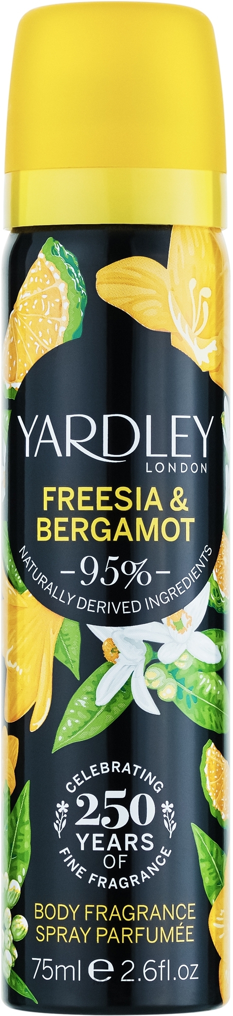 Yardley Freesia & Bergamot - Дезодорант — фото 75ml