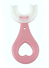 Парфумерія, косметика Дитяча зубна щітка, рожева,від 2-6 років  - Cosmo Shop																							 						