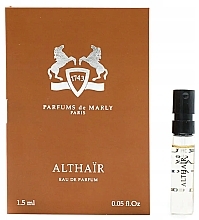 Духи, Парфюмерия, косметика Parfums de Marly Althaïr - Парфюмированная вода (пробник)