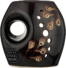 Аромалампа "Ірис", коричнева - Flora Secret — фото N1