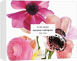 Narciso Rodriguez For Her Pure Musc - Набор (edp/100ml + edp/mini/10ml + b/lot/50ml)  — фото N2