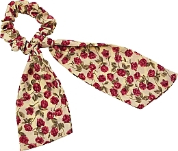 Резинка для волосся, у червоних трояндочках - Lolita Accessories — фото N1