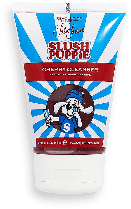 Очищувальний засіб для обличчя - Revolution Skincare Jake Jamie Slush Puppie Cherry Cleanser — фото N1