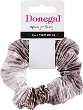 Резинка для волос FA-5641+1, бежевая - Donegal — фото N1