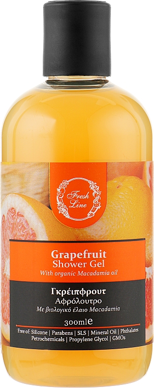 Гель для душа "Грейпфрут" - Fresh Line Grapefruit Shower Gel