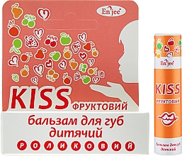 Бальзам для губ дитячий "Фруктовий" - Enjee Kiss — фото N2