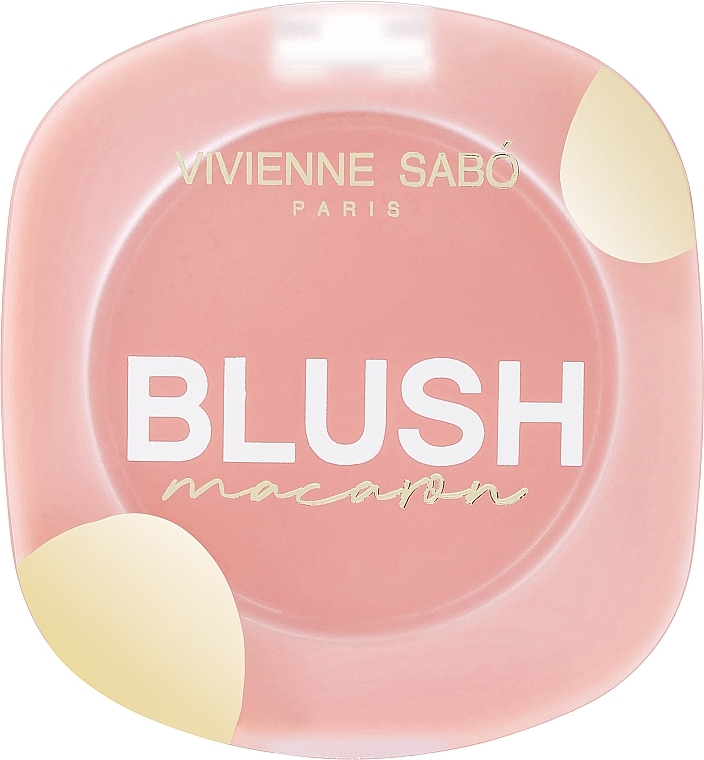 Матові рум'яна для обличчя - Vivienne Sabo Matte Face Blush Macaron — фото N2