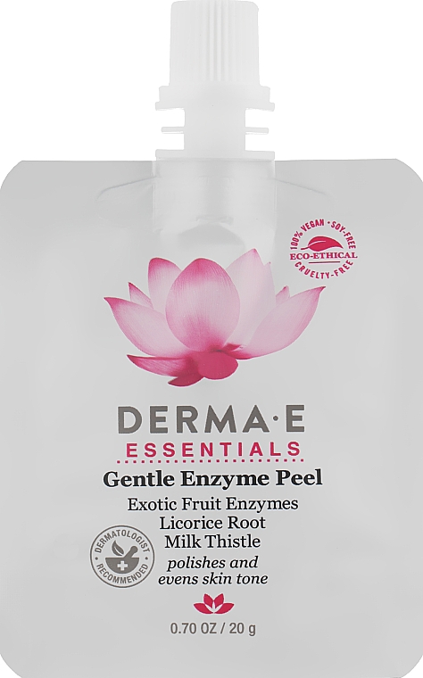 Ензимний пілінг - Derma E Gentle Enzyme Peel (міні) — фото N1