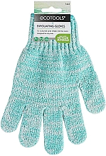 Парфумерія, косметика Рукавичний для ванни й душу, сині - EcoTools Recycled Bath & Shower Gloves Guantes