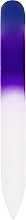 Парфумерія, косметика Скляна пилочка для нігтів 135 мм, фіолетова - Sincero Salon Crystal Nail File Duplex Color